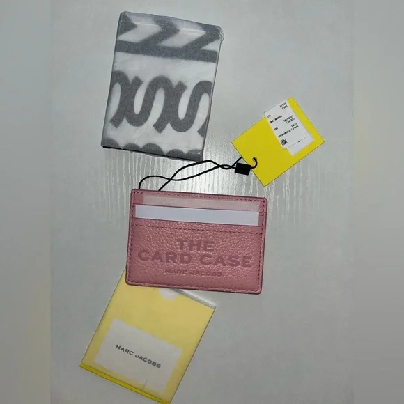 Marc Jacob’s Mini Crossbody Bag and Leather Card Case Set in Ribbon Pink 🎀 - Picture 8 of 8